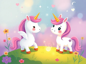 story about little kid and unicorn