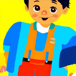 Vertical soft 3D stylized children’s‑book illustration.  Inocencio, a young Andean farmer with rounded cartoon proportions, tan skin, short black hair, expressive eyes, and wearing his simple stylized Andean wool hat, walks along a warm Andean dirt path.  He discovers the elderly indigenous woman lying beside a smooth rock. She has rounded cartoon proportions, soft stylized wrinkles, white braided hair, and a tired but gentle expression.  Inocencio kneels to help her, showing kindness and concern.  The environment includes ichu grass, rounded mountains, and a warm sunset sky.  High in the sky, the same stylized soft 3D cartoon Cóndor de Fuego described in the character prompt flies peacefully with glowing red‑gold wings.  Pixar‑inspired soft 3D style, smooth gradients, warm global illumination, no harsh outlines, no realistic textures.